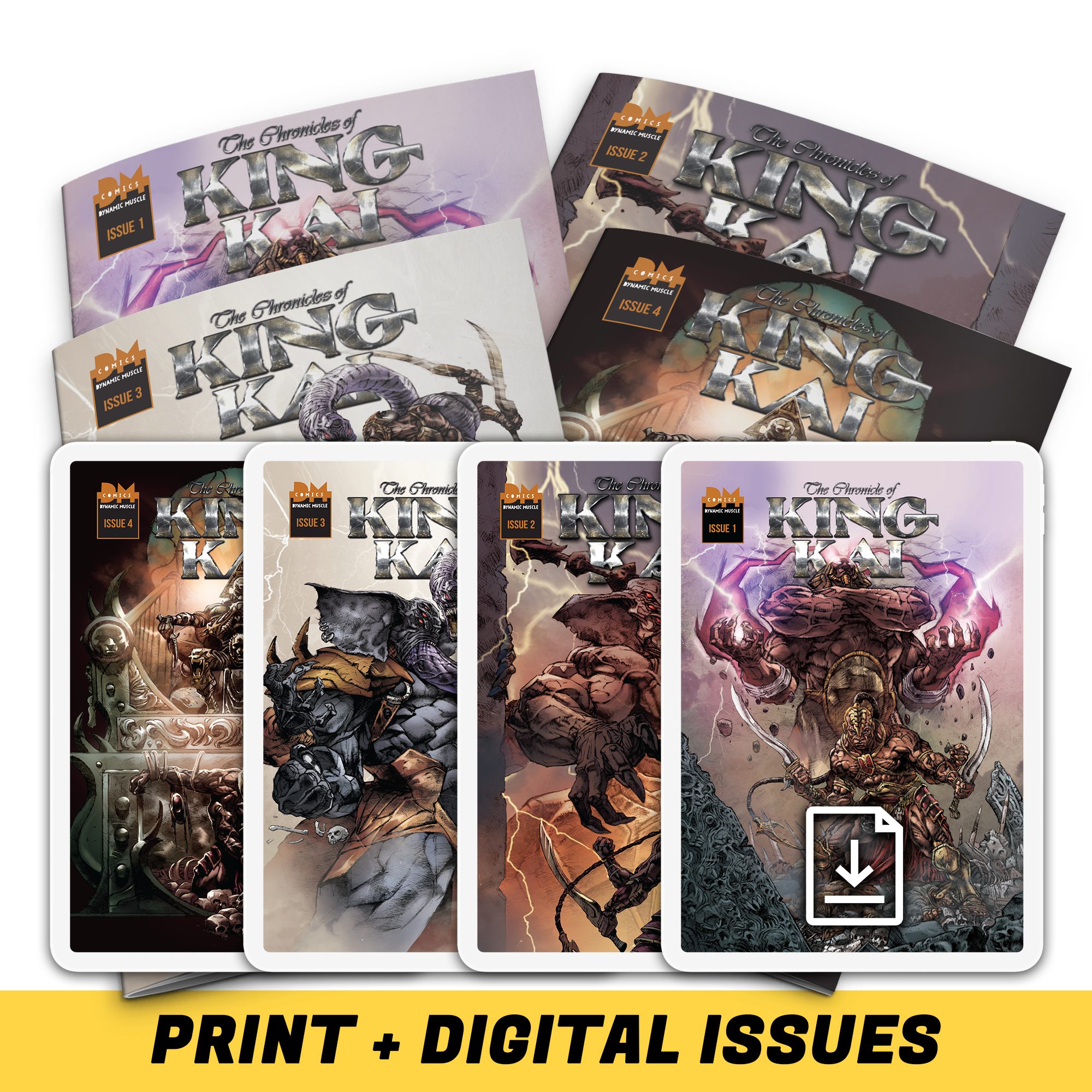 CHRONICLES OF KING KAI: GET ALL 4 ISSUES